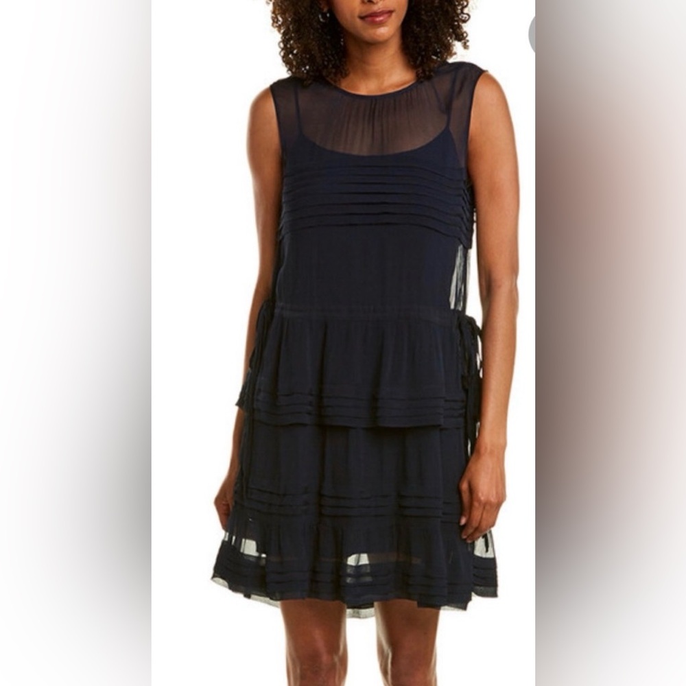 Club Monaco Ayto Dress Navy SZ 2